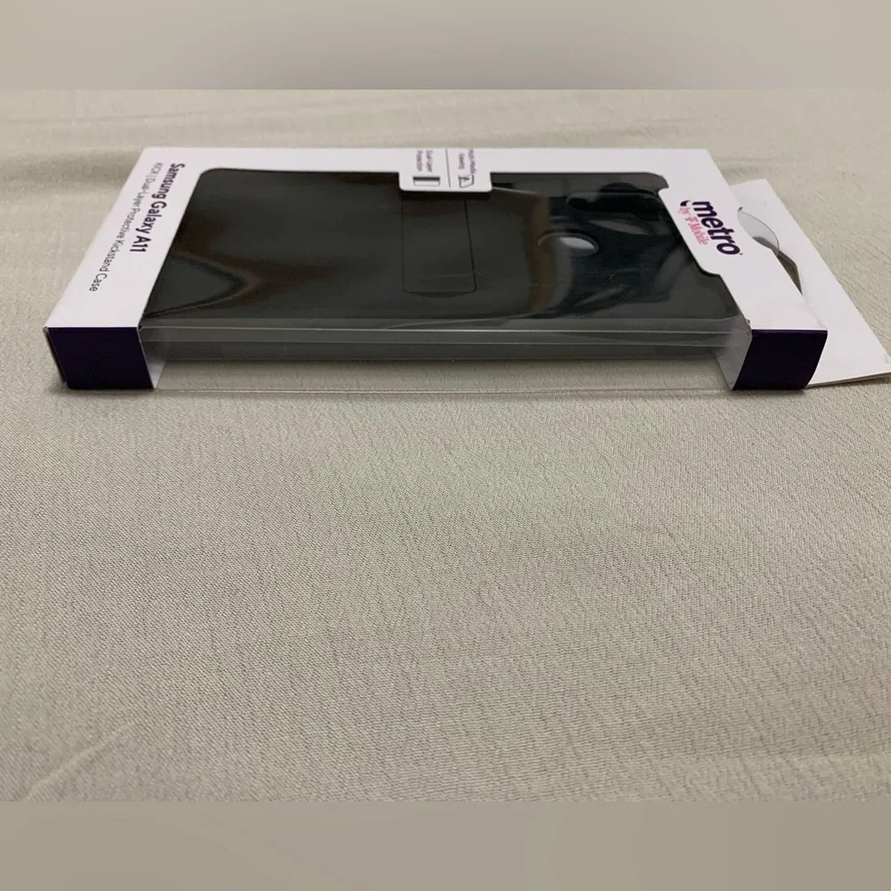 Samsung Galaxy A11 KICK | Dual-Layer Protective Kickstand Case Metro by T-Mobile